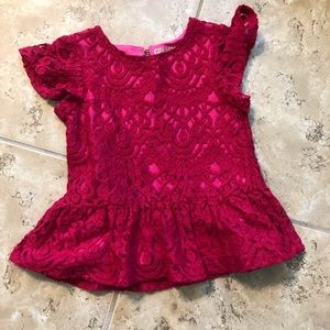 Girls lace shirt!